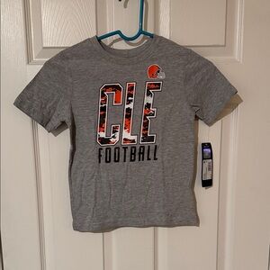 NFL Kids Gray Cleveland Browns T-Shirt